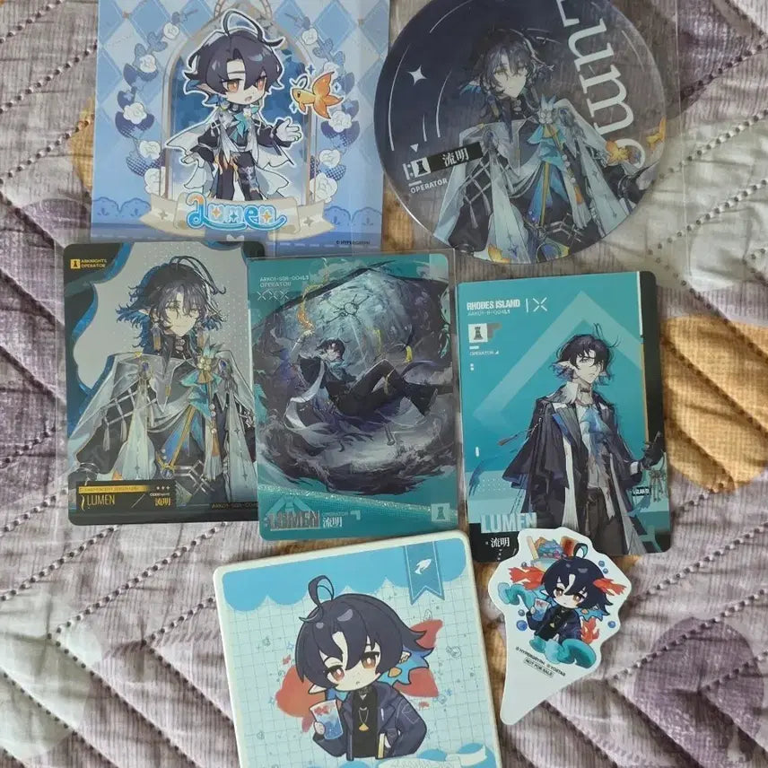 [BUNJANG] Arknights Lumen KAYOU Collaboration Card Set / 명일방주 루멘 KAYOU 콜라보 SGR 카드 판매