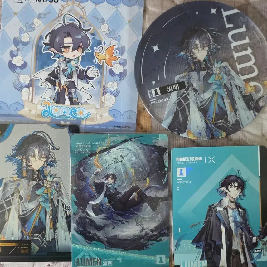 [BUNJANG] Arknights Lumen KAYOU Collaboration Card Set / 명일방주 루멘 KAYOU 콜라보 SGR 카드 판매