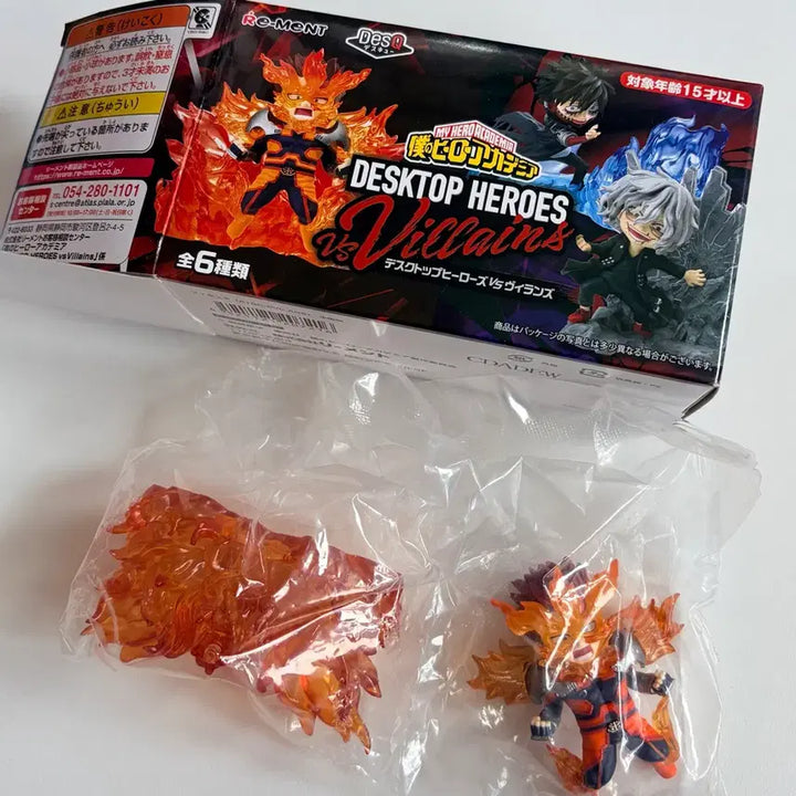 [BUNJANG] My Hero Academia Re-Ment Desktop Heroes vs Villains Endeavor Figure / 히로아카 리멘트 데스크탑 히어로즈vs빌런 엔데버