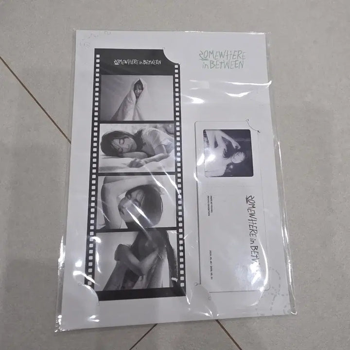 [BUNJANG] Park Bo Young Exhibition Film Bookmark 4-Cut Sticker Set / 박보영 전시회 필름북마커 4컷스티커 세트  미개봉 새상품