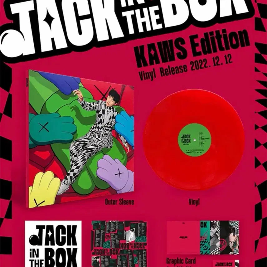 [BUNJANG] BTS J-HOPE Jack in the Box LP / 방탄 J HOPE 제이홉 잭인더박스 jack in the box LP