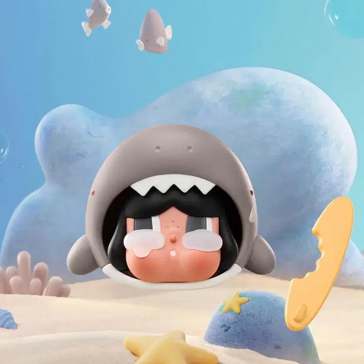 [BUNJANG] Pop Mart Crybaby Tears Sea Shark Figure / 정가이하) 팝마트 정품 크라이베이비 눈물바다 피규어 상어