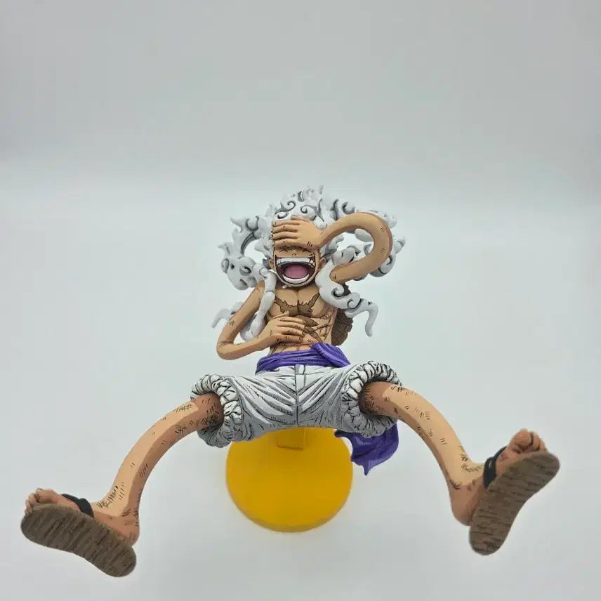 [BUNJANG] One Piece Luffy Gear 5 Painted Figure / 원피스 킹오아 루피 기어 5 애니도색 리페인트 피규어