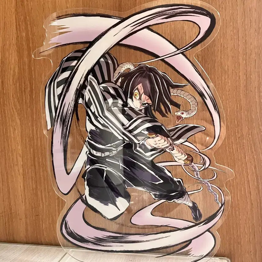 [BUNJANG] Demon Slayer Iguro Large Acrylic Stand Joint Training Arc / 귀멸의칼날 엔드롤 이구로 빅 아크릴 합동강화훈련 급처