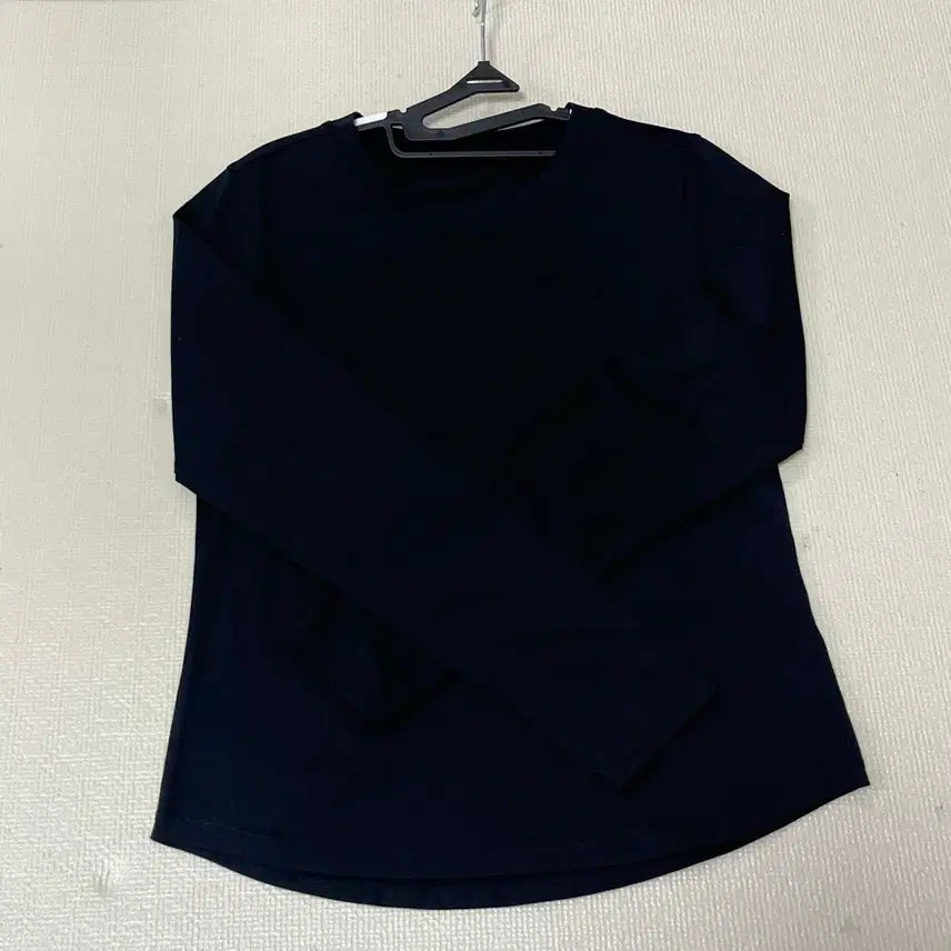 [BUNJANG] Andar Basic Fit Long Sleeve T-Shirt Black / 안다르 기본핏 긴팔티 s사이즈 블랙