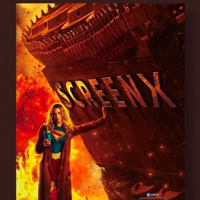 [SOLD OUT] 최저가)슈퍼걸 SCREENX 리미티드 포스터 CGV