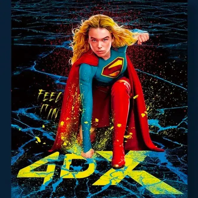 [BUNJANG] Supergirl 4DX Limited Edition Poster / 최저가)슈퍼걸 4DX 리미티드 포스터