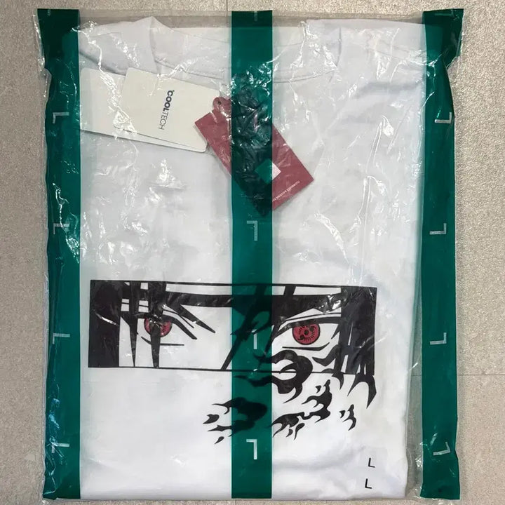 [BUNJANG] SPAO Naruto Sasuke T-Shirt (L Size, Sealed) / (미개봉) [L사이즈] 나루토 사스케 스파오 티셔츠