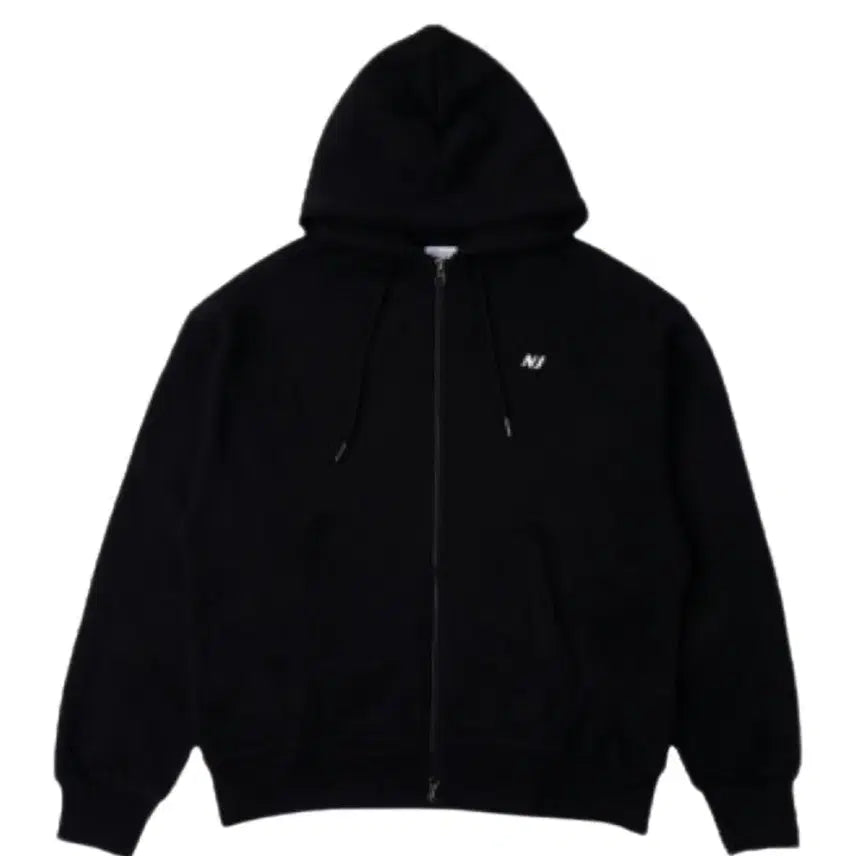 [BUNJANG] NewJeans x The Powerpuff Girls Full-Zip Hooded Sweatshirt Black L / 뉴진스 x 파워퍼프걸 풀집 후디드 블랙 L사이즈