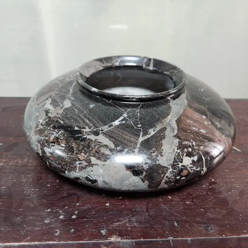 [BUNJANG] Large Chuncheon Chilbosok Jupanalho Vase / 대형 강원도 칠보석 주판알호