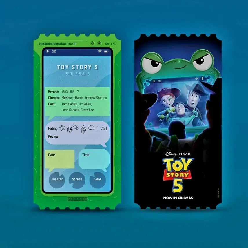 [BUNJANG] Toy Story Original Ticket / 토이스토리 오리지널티켓