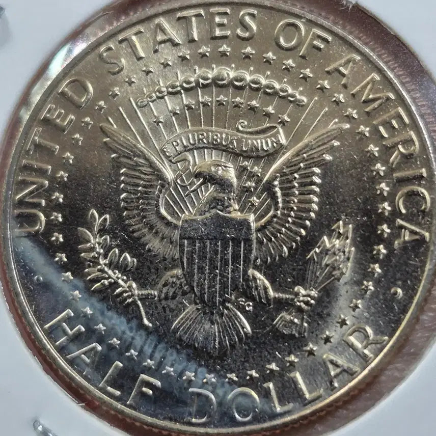 [BUNJANG] 1990 P Kennedy Half Dollar (Uncirculated) / 1990년P 케네디 하프달러. (완전미사용)