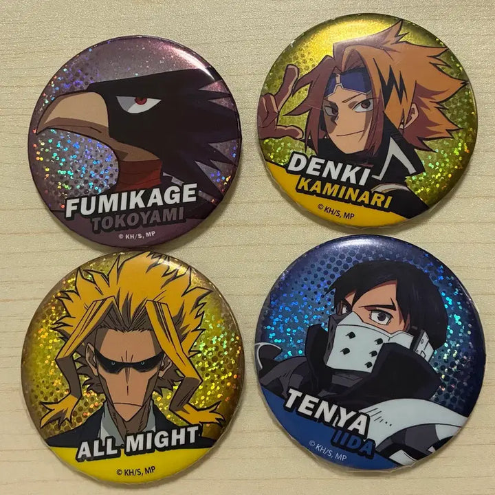 [BUNJANG] My Hero Academia Can Badges Bundle Set / 히로아카 빅캔뱃지 일괄