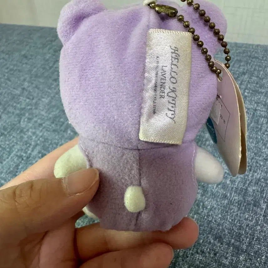 [BUNJANG] Hello Kitty Classic Lavender Bear Plush / 헬로키티 고전 라벤더 곰돌이 인형 판매중