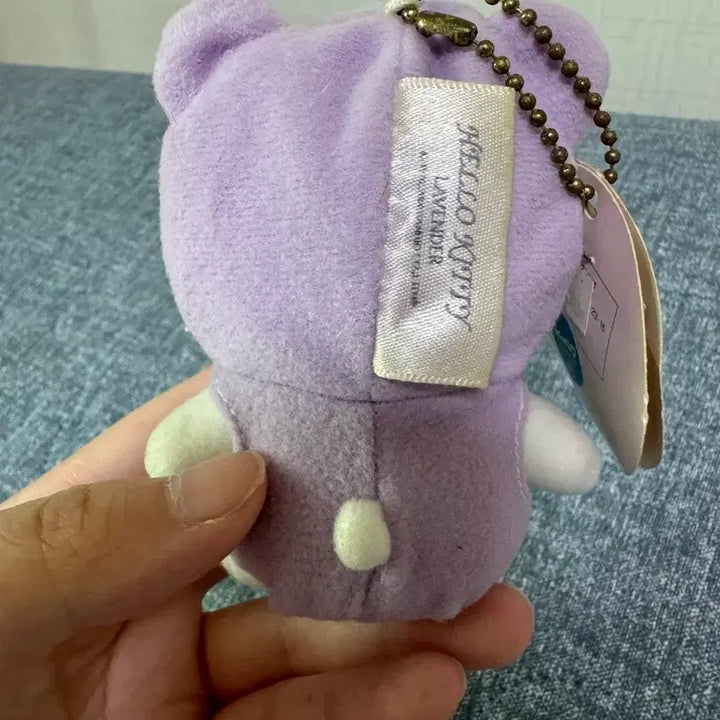 [BUNJANG] Hello Kitty Classic Lavender Bear Plush / 헬로키티 고전 라벤더 곰돌이 인형 판매중