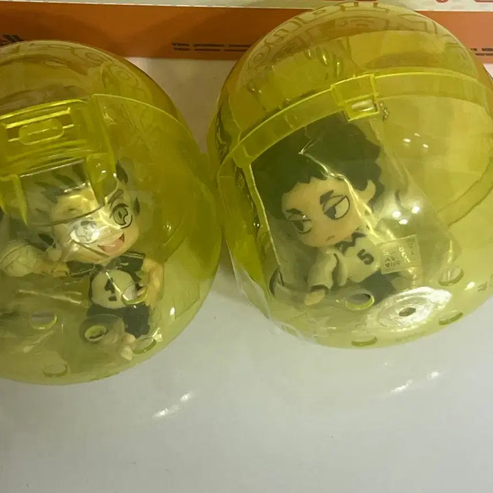 [BUNJANG] Haikyuu!! Bokuto Koutarou &amp; Akaashi Keiji Deformed Figure Gacha Set / 하이큐 보쿠토 아카아시 데포르메 피규어 가챠 세트