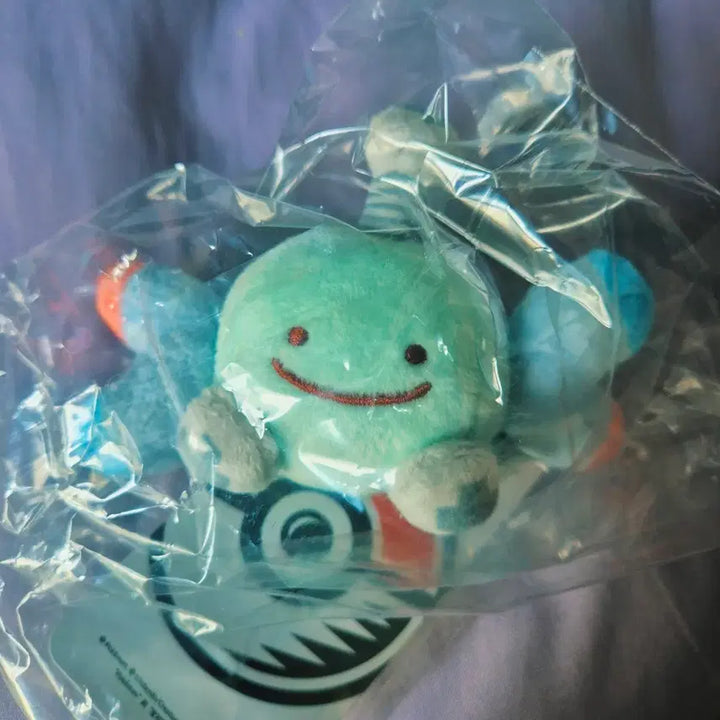 [BUNJANG] Ditto Transformation Keyring Plush Mascot / 변신 메타몽 키링 인형 마스코트 포켓몬 코일