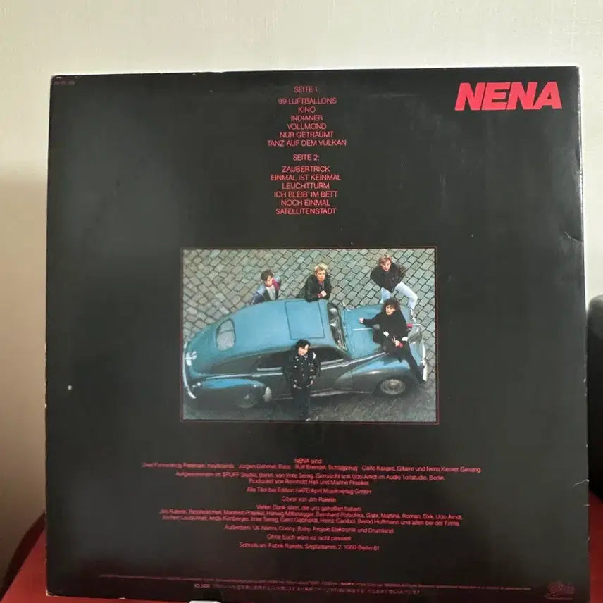 [SOLD OUT] (민트급알판, 네나,1집)Nena - Nena LP