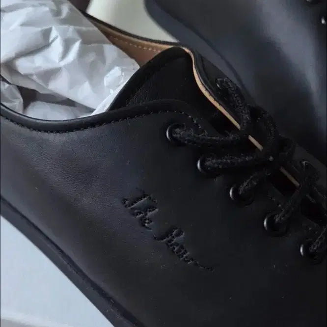 [BUNJANG] The Row Dean Leather Sneakers Black / THE ROW 더로우 Dean Lather 블랙 스니커즈 새상품