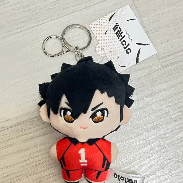 [BUNJANG] Haikyuu!! Kuroo Tetsurou Plush Keychain / [새상품] 하이큐 쿠로오 인형 키링