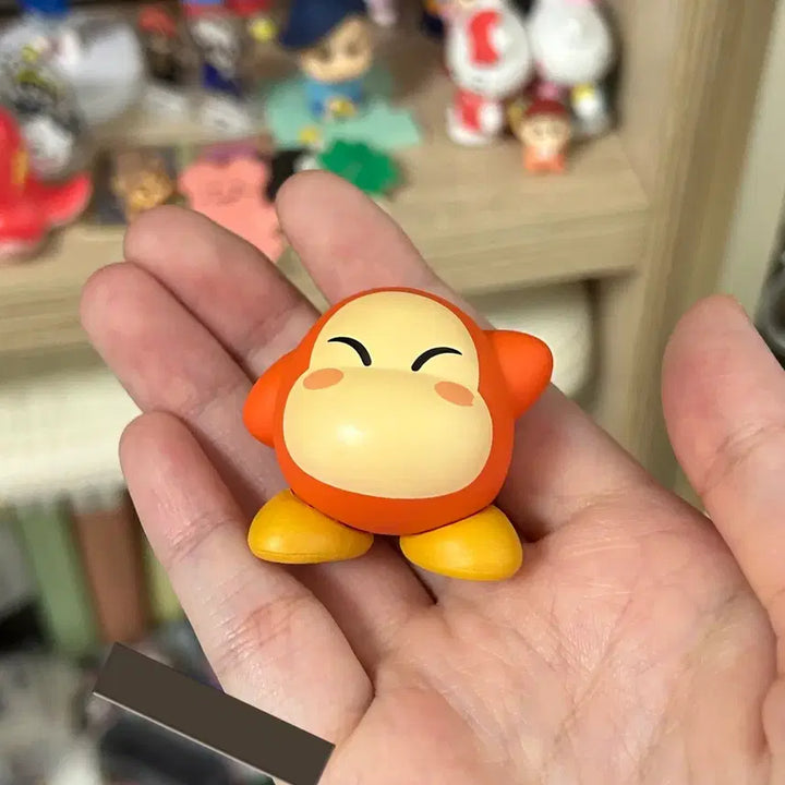 [BUNJANG] Bandai Kirby Wadle Dee Mini Figure / 별의 커비 웨이들디 미니 피규어 급처