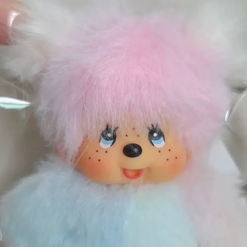 [BUNJANG] Tie-Dye Monchhichi Keyring New / [새상품]타이다이몬치치 키링_핑크