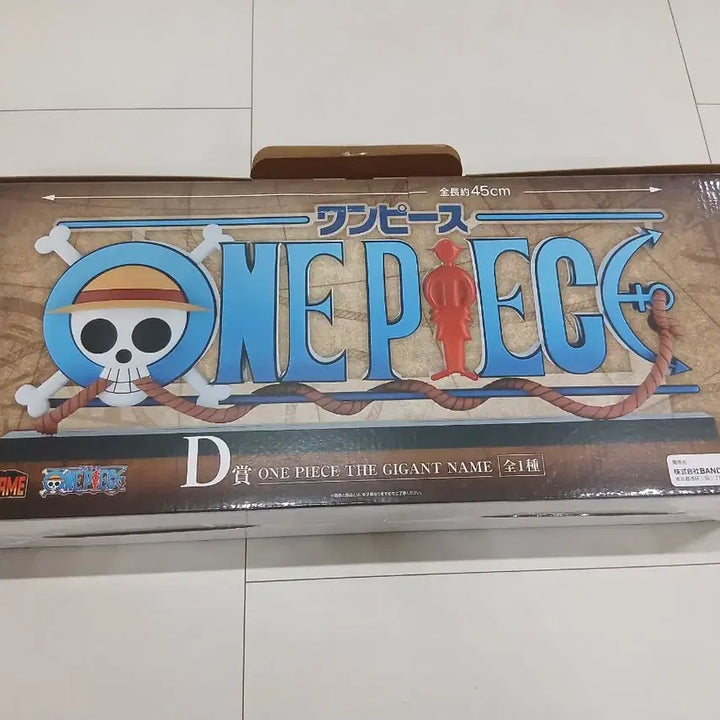 [BUNJANG] One Piece Dramatic Memories Logo Figure (Giant Name Ver.) - Opened / 원피스 드라마틱 메모리즈 d상 기간트네임 로고 피규어 개봉양품