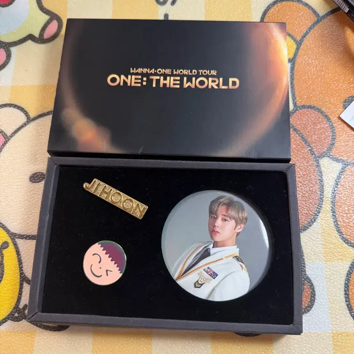[BUNJANG] Wanna One Park Jihoon World Tour Badge Set / 워너원 월드투어 박지훈  뱃지