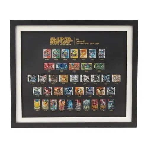 [BUNJANG] Pokemon 30th Anniversary Limited Edition All Package Collection 1996-2025 Framed Art / 30주년 한정 포켓몬스터 올 패키지 컬렉션 1996-2025 액자
