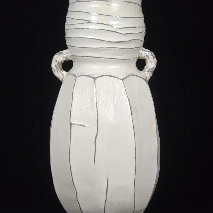 [BUNJANG] Songnam Shin Sang-ho Buncheong Yangihwa Vase / 송남 신상호 분청양이화병