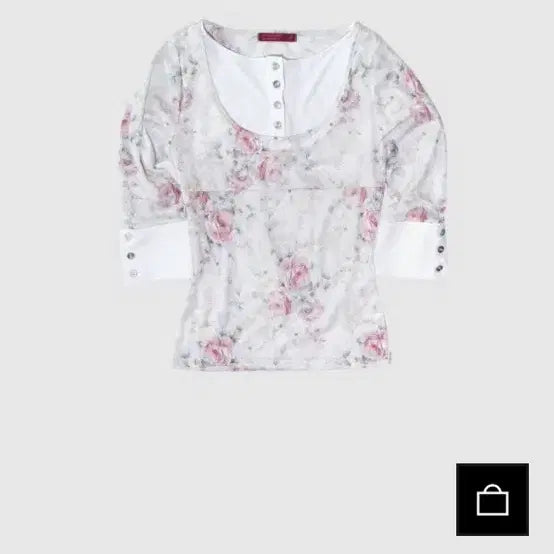 [BUNJANG] In &amp; Yang Harmony Layered Top Rose / 인앤양인하모니 레이어드 탑 로즈