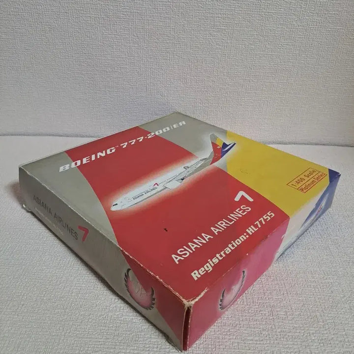[BUNJANG] Asiana Airlines Boeing 777-200ER Die-cast Model Airplane / 보잉777 [ 다이캐스트 ] 아시아나항공 비행기