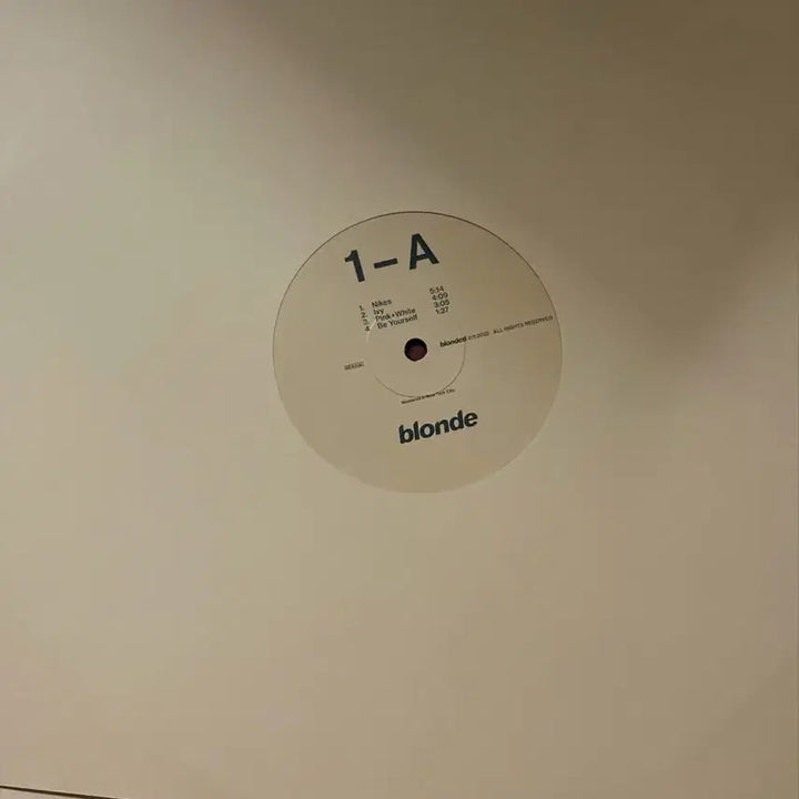 [BUNJANG] Frank Ocean Blond LP / 프랭크 오션 blonde LP