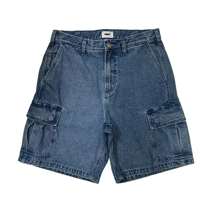 [BUNJANG] OBEY Bigwick Cargo Denim Shorts Pants 30 / 오베이 빅윅 카고 데님 쇼츠 팬츠 반바지 30
