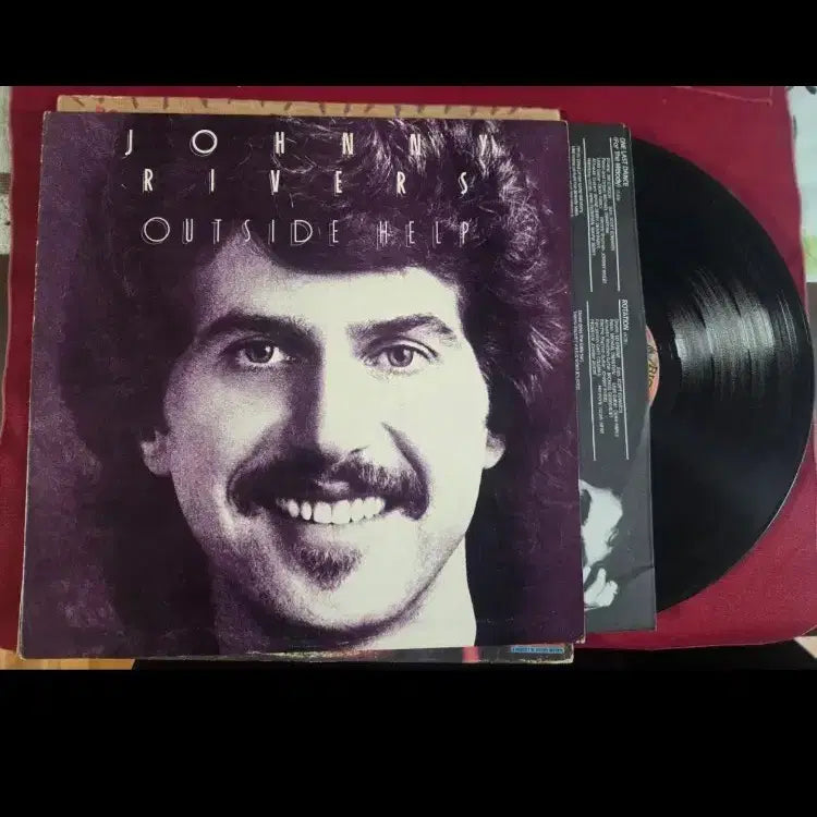 [BUNJANG] Johnny Rivers Outside Help LP (1977) / Johnny Rivers자니 리버스_Outside Help_LP USA