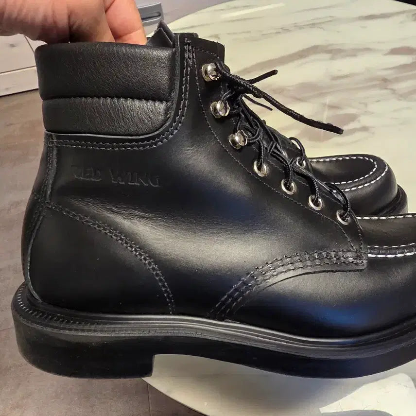 [BUNJANG] Red Wing 8133 Black Chrome Boots / 레드윙 8133 블랙크롬 255 (7.5e)