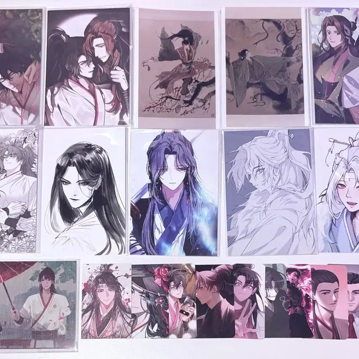 [BUNJANG] Hwasan Gwihwan 34 Card Set (Postcards, Photo Booth Strips, Photocards) / 화산귀환 원가이하 34장 지류 엽서 프박 포토카드 일괄