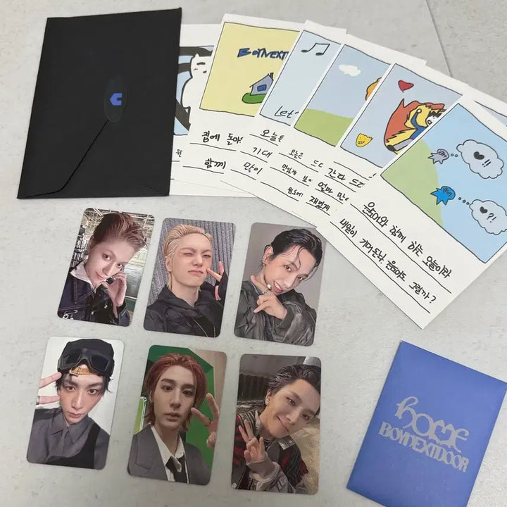 [BUNJANG] BOYNEXTDOOR Home Photocard &amp; Postcard Set / 보넥도 home 공방 역조공