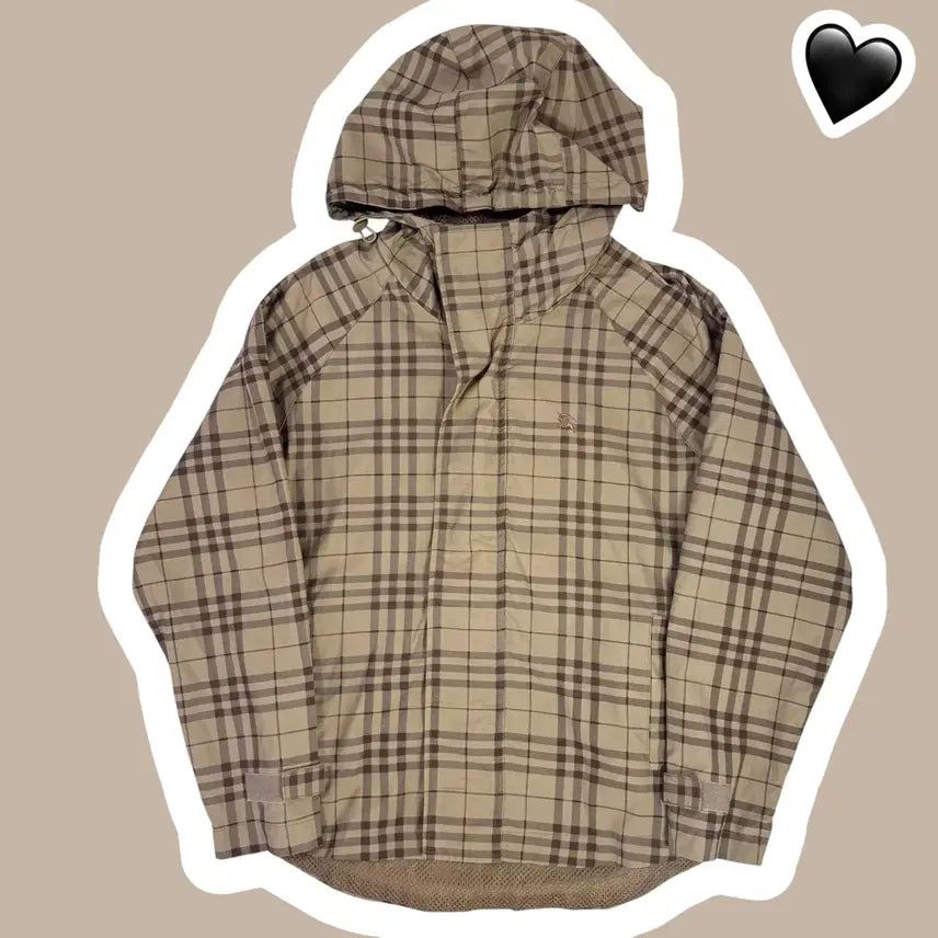 [BUNJANG] Burberry Blue Label Nova Check Hooded Jacket / (양홍원 쇼미) 정품 버버리 블루라벨 노바체크 후드자켓
