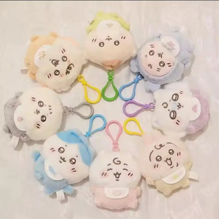 [BUNJANG] Chiikawa Baby Series Plush Keychain / 치이카와 베이비 시리즈 인형 키링