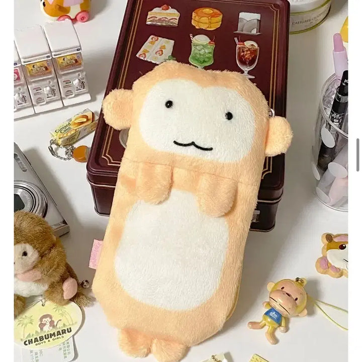 [BUNJANG] Tobagi Village Monkey Wide Pencil Case (Sealed) / 또바기마을 원숭이 넓은 필통 미개봉 새상품 양도