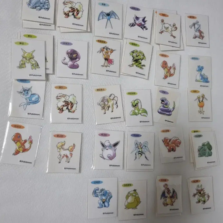 [BUNJANG] Pokemon Artwork Special Stickers / 포켓몬 아트웍 스폐셜 띠부씰 교환 또는 판매