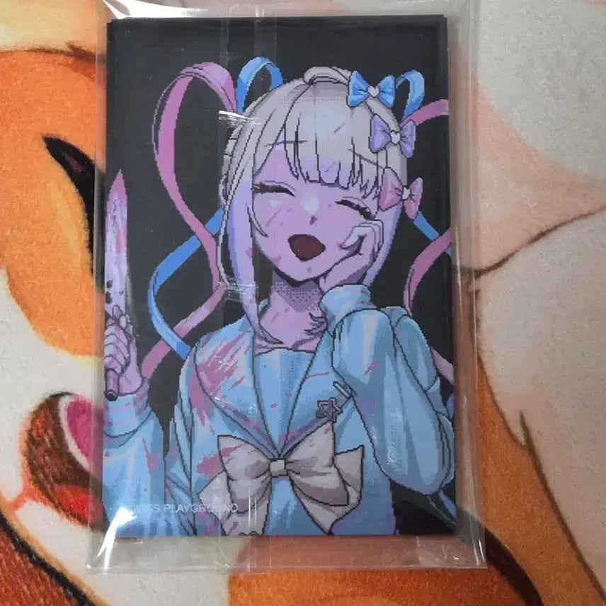 [BUNJANG] Neko Works Sugar Cane Choten Square Can Badge / 니디걸 오버도즈 초텐 쵸텐 사각 캔뱃지 멘헤라 지뢰계 얀데레
