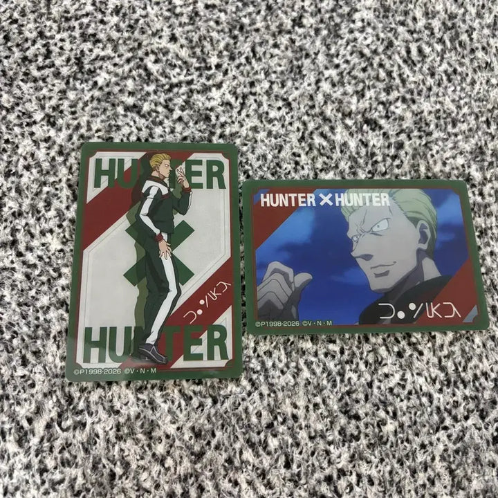 [BUNJANG] Hunter x Hunter Clear Card Pink / 헌터x헌터 클리어카드 핑크스