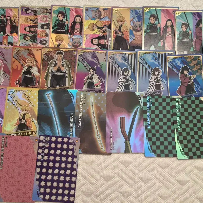 [BUNJANG] Demon Slayer: Kimetsu no Yaiba Card Set / 귀멸의칼날 카드 팝니다