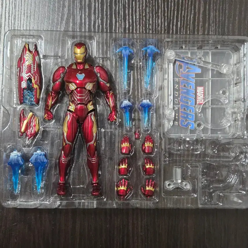 [BUNJANG] Bandai S.H.Figuarts Iron Man Mark 50 with Stand Set / shf 아이언맨 마크50 스탠드 합본 (7/5까지 30000원에 판매)