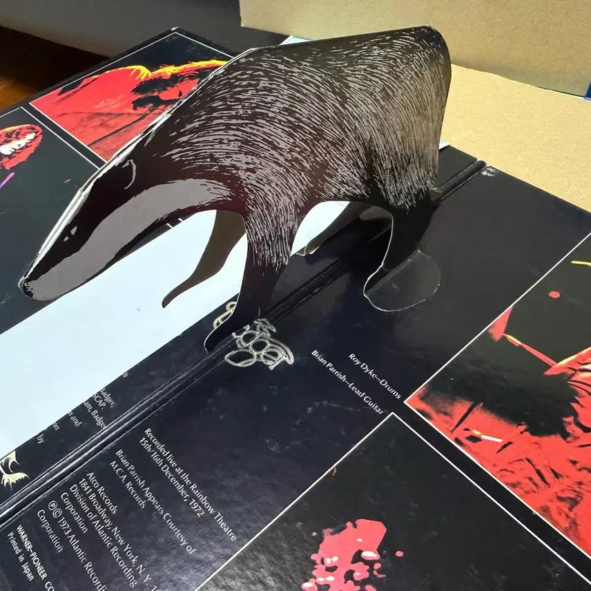[BUNJANG] Badger One Live Badger 1973 LP Original Pressing with Obi &amp; Insert / (일본 LP) Badger - 1973년 초반, 희귀 팝업 커버