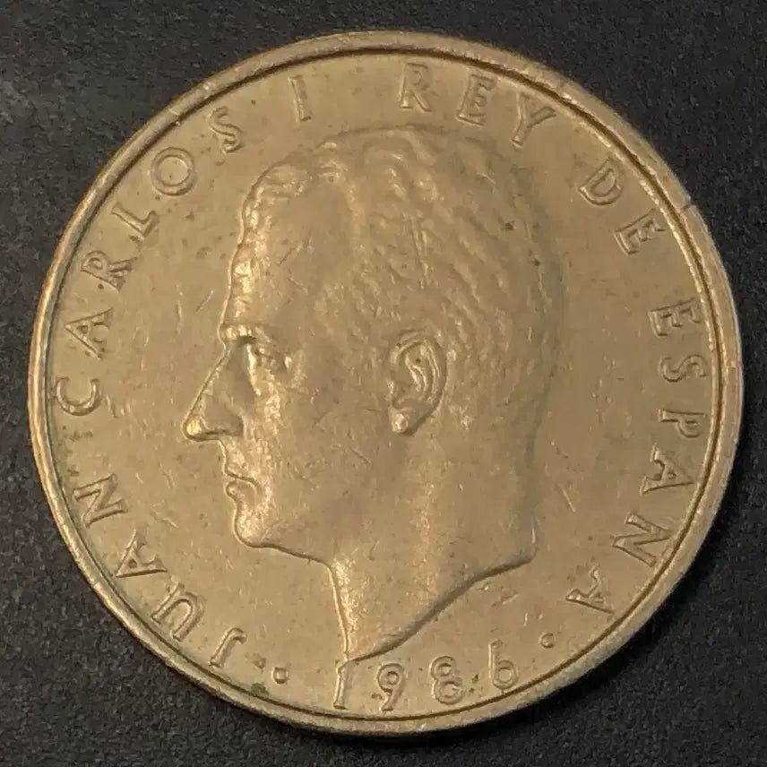 [BUNJANG] 1986 Spain 100 Peseta Coin / 1986년 스페인 100페세타 동전 w2209
