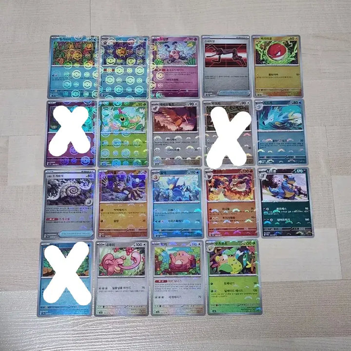 [BUNJANG] Pokemon Card 151 Monster Ball Mirror Holo Set / 포켓몬 카드 151 몬스터볼 미러 몬볼 홀로  포켓몬스터 부스터 야돈