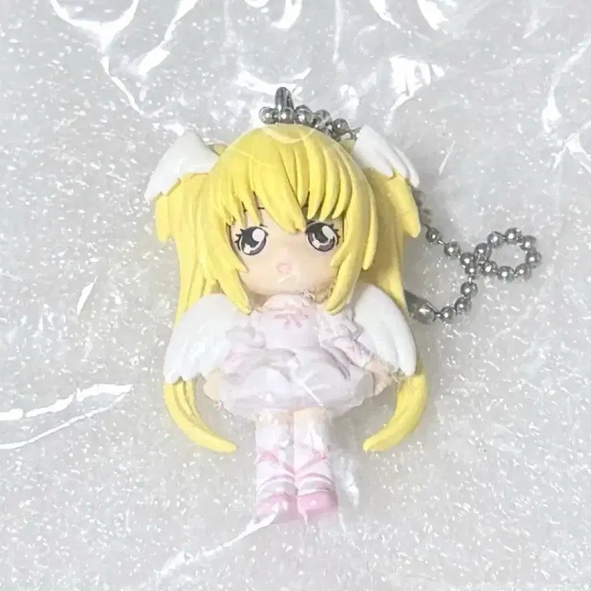 [BUNJANG] Sealed Character Transformation Guardian Character Classic Gacha Figure Keyring - Angel Sera / 띠지O) 미개봉 캐릭캐릭체인지 수호캐릭터 고전가챠 피규어키링 엔젤세라